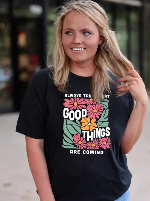 K&C - Good Things Are Coming (Midnight) - Short Sleeve/Crew