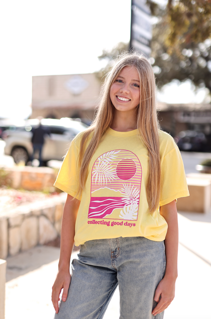 Collecting Good Days (Sunshine) - Short Sleeve/Crew