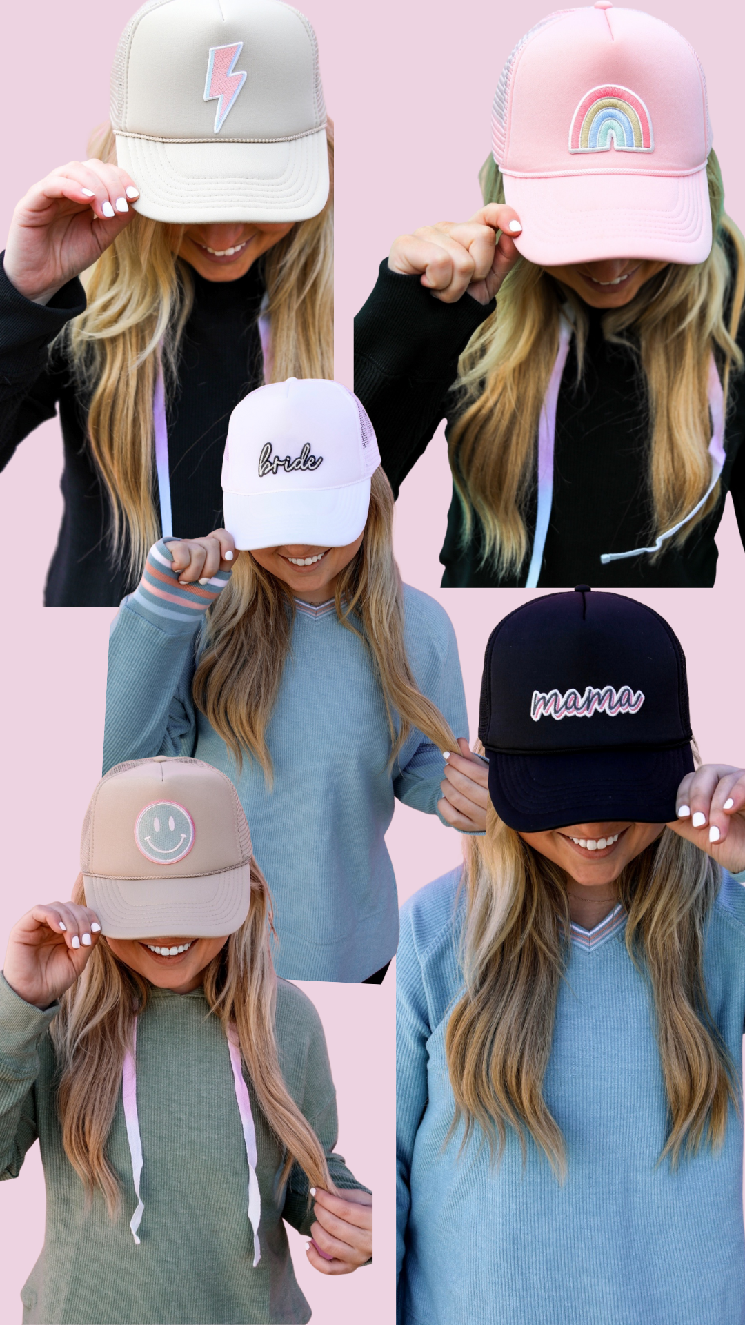 Create your own trucker hat shop