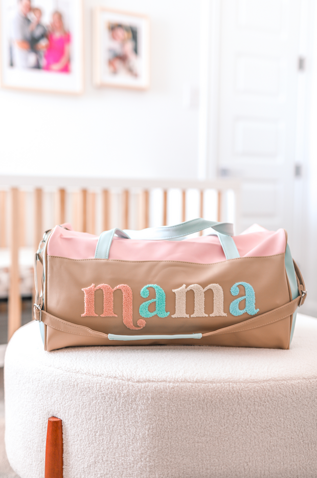 Duffle Bag (Modern Neutral) - Mama Travel