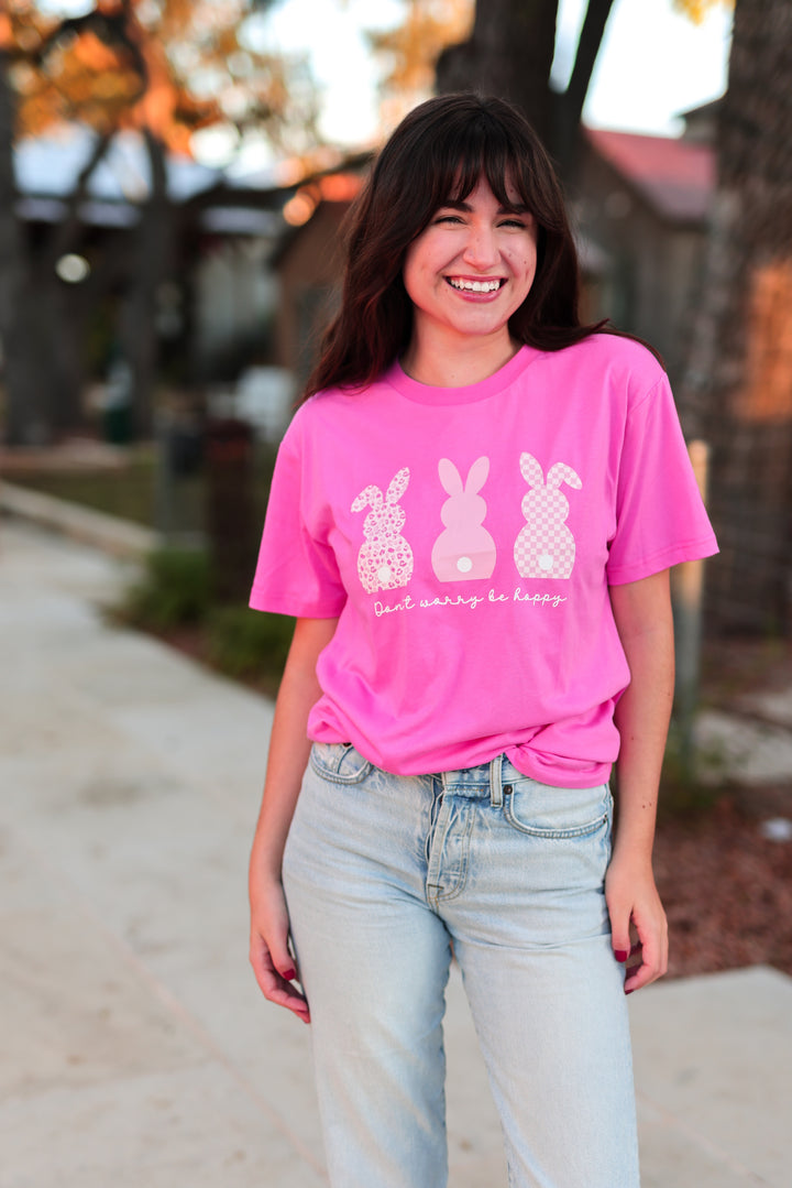 Don't Worry Be Hoppy (Azalea) - Short Sleeve/Crew