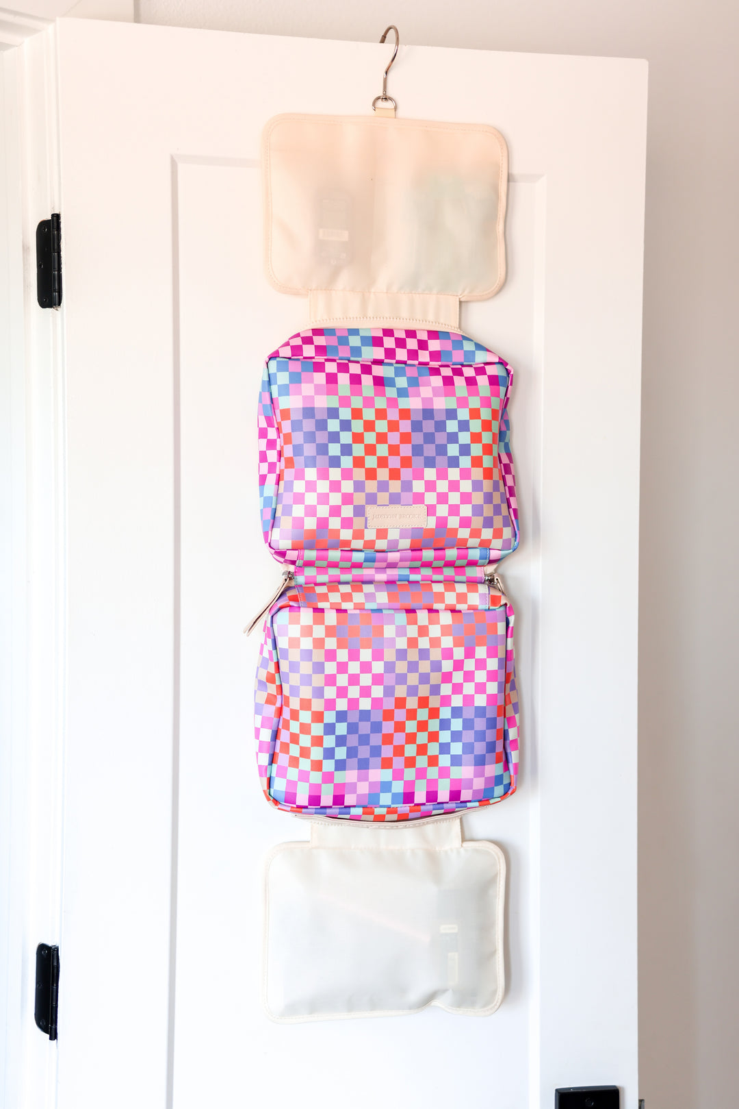 Custom Hanging Organizer - Happy Checkered