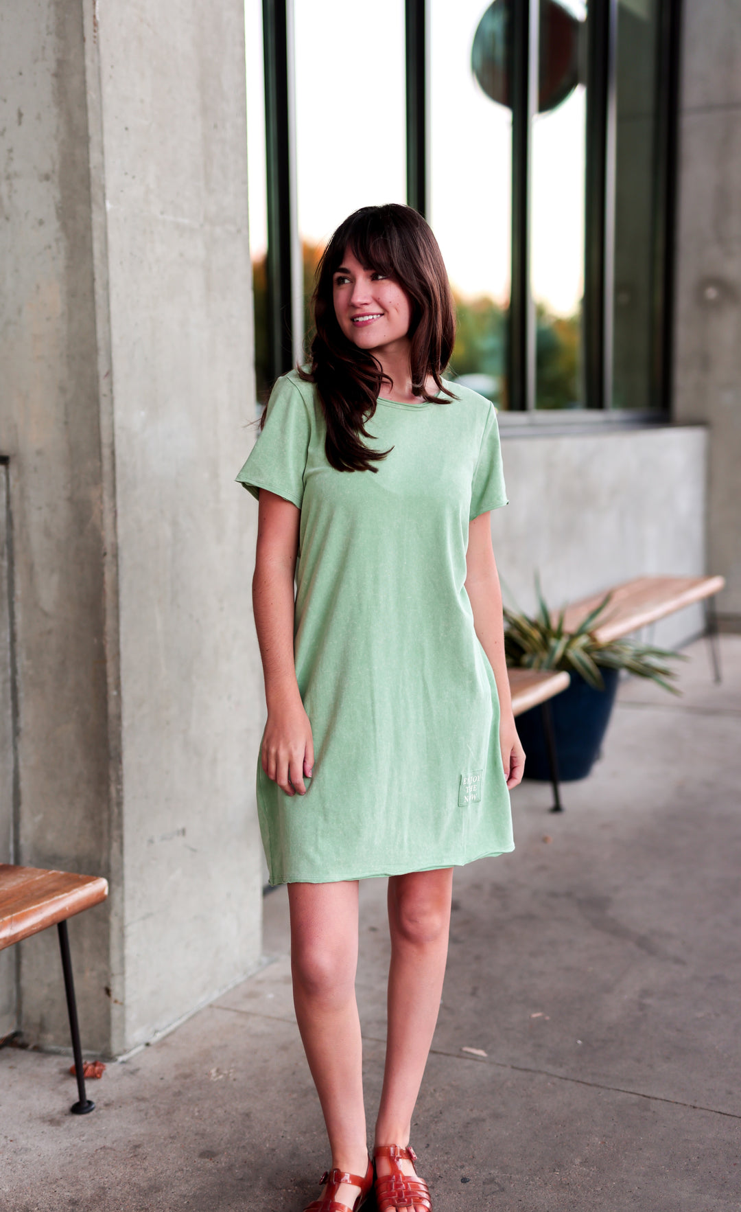 mineral green dress AW.Bridal A-line Straight Neckline Tea Length Sleeveless Spaghetti Straps Satin Pleat Wedding Guest Dresses Dress Mineral Green Size 18