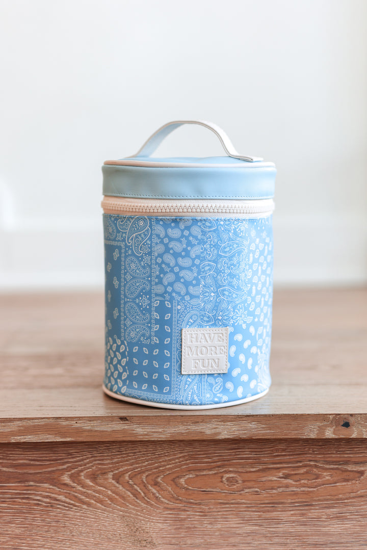 Barrel Toiletry Bag - Remi Paisley