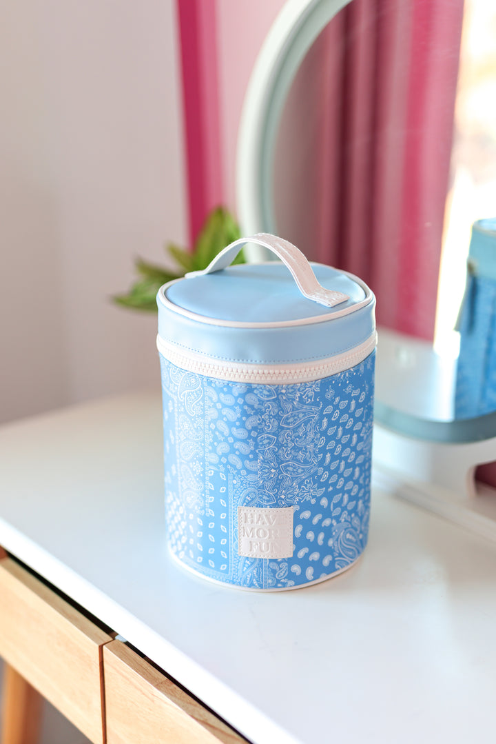 Barrel Toiletry Bag - Remi Paisley