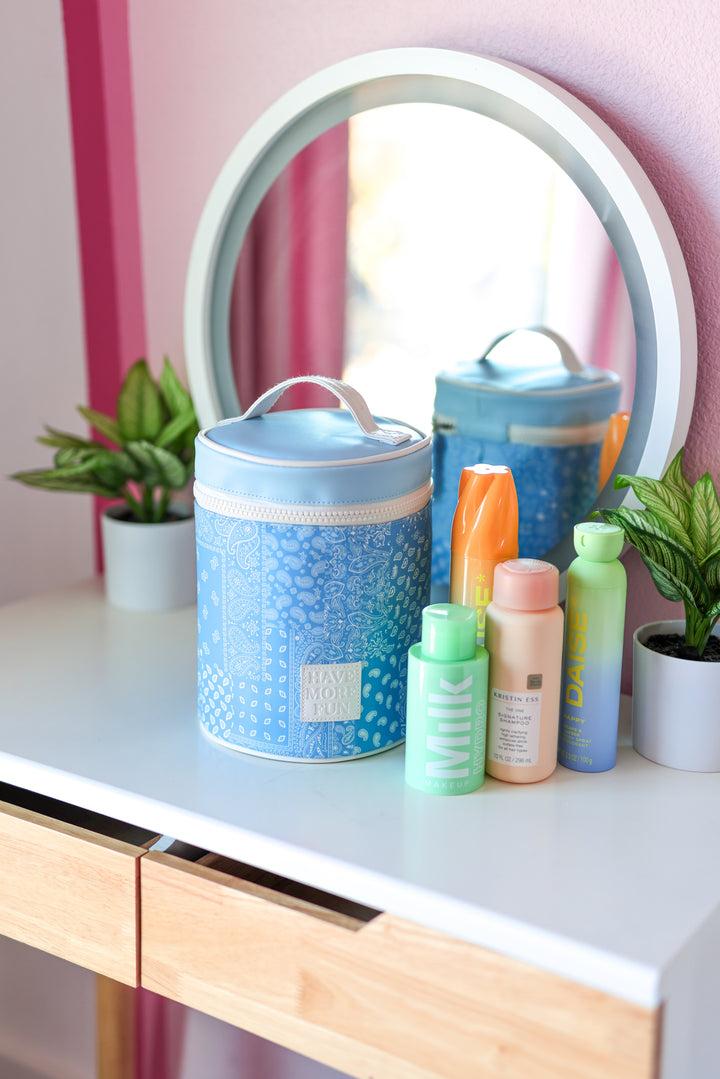 Barrel Toiletry Bag - Remi Paisley