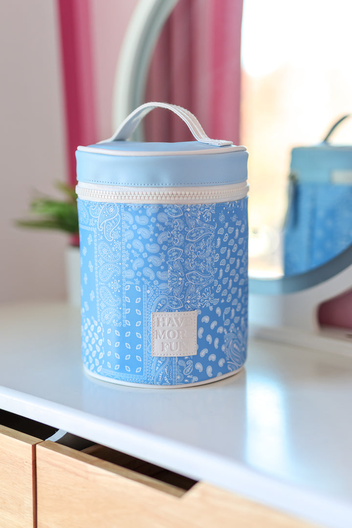 Barrel Toiletry Bag - Remi Paisley