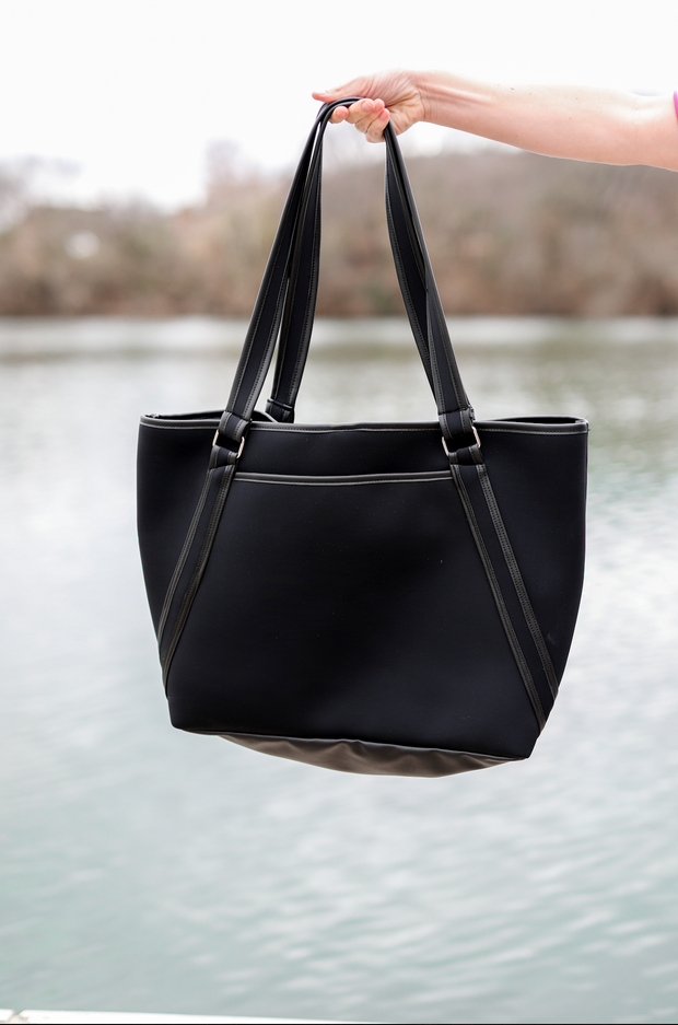 Neoprene Tote - These Are The Days (Black)