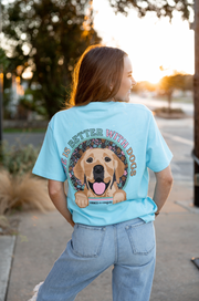 K&C - Life Is Better With Dogs (Pool) - Short Sleeve / Crew