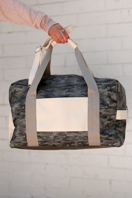 Custom Duffle Bag - Hometown Camo