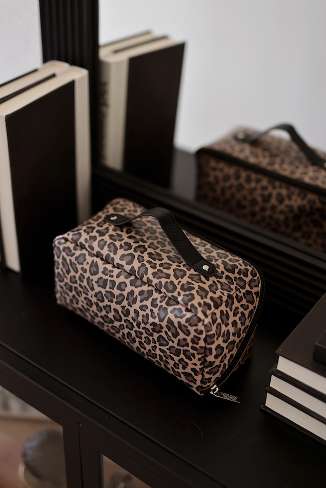 Hold All Cosmetic Bag - Traditional Cheetah WITHOUT customization