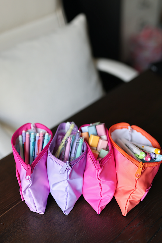 Expandable Organizer - Palm Springs (Orange/Pink/Lavender Gradient)