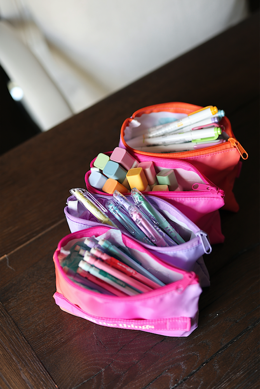 Expandable Organizer - Palm Springs (Orange/Pink/Lavender Gradient)