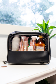 Oversized Midnight Cosmetic Bag