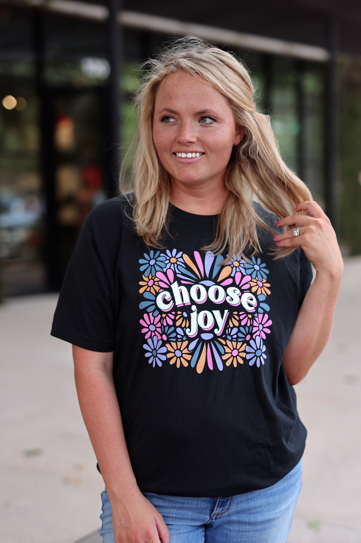 K&C - Choose Joy (Midnight) - Short Sleeve/Crew
