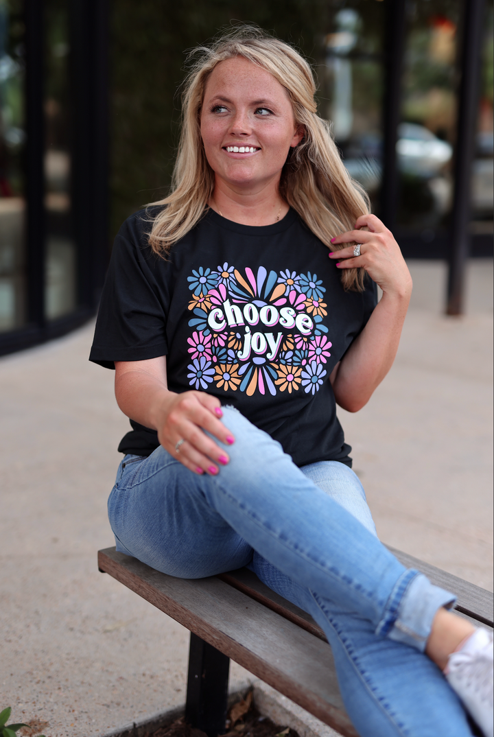K&C - Choose Joy (Midnight) - Short Sleeve/Crew