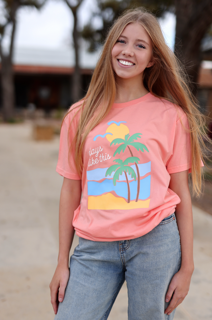 Days Like This (Bright Orange) - Short Sleeve/Crew