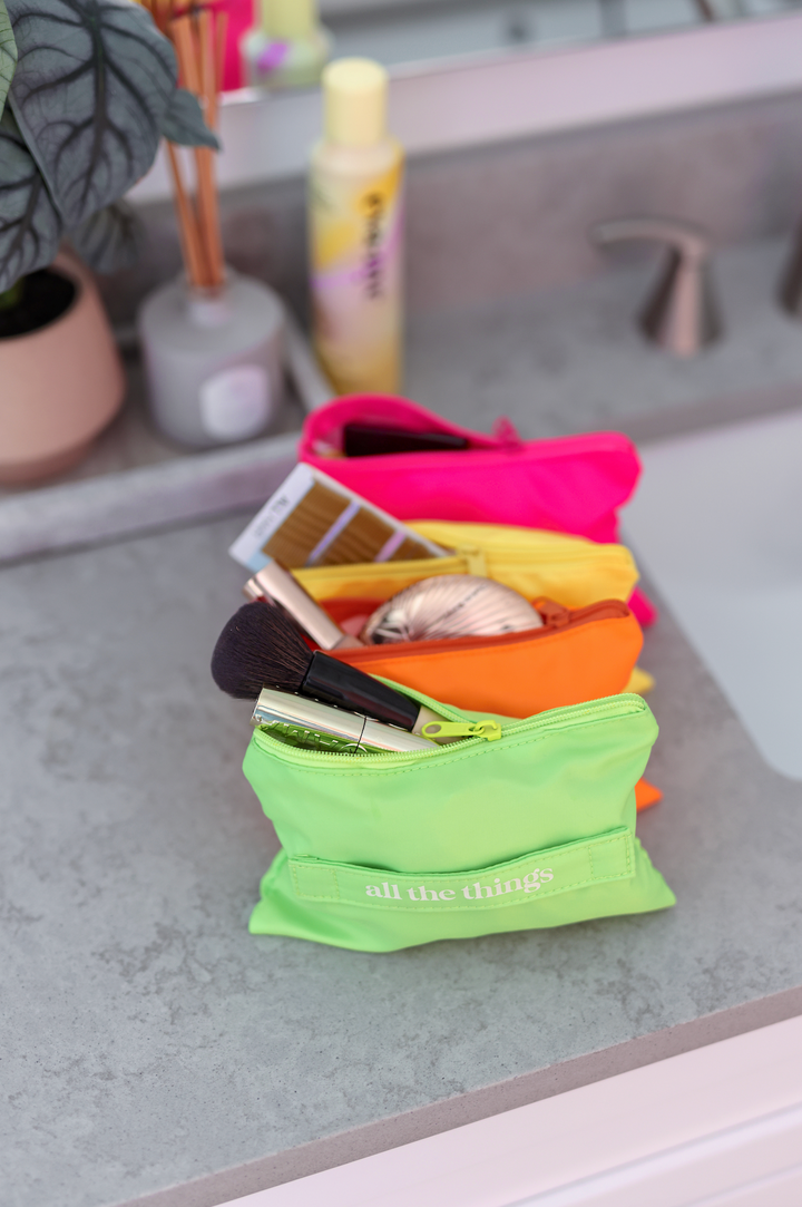 Expandable Organizer - All The Things (Neon Lime-Pink)
