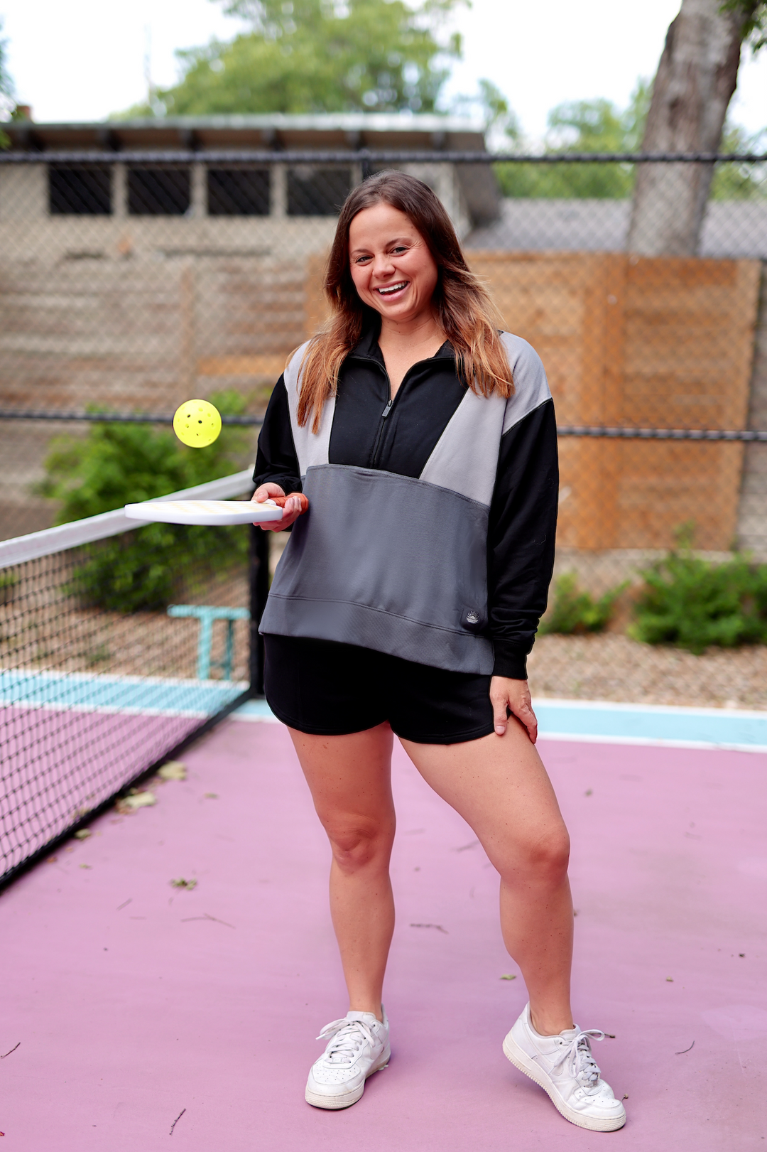 Best Day Fleece Top - Starry Night  (Midnight/Charcoal/Graphite)