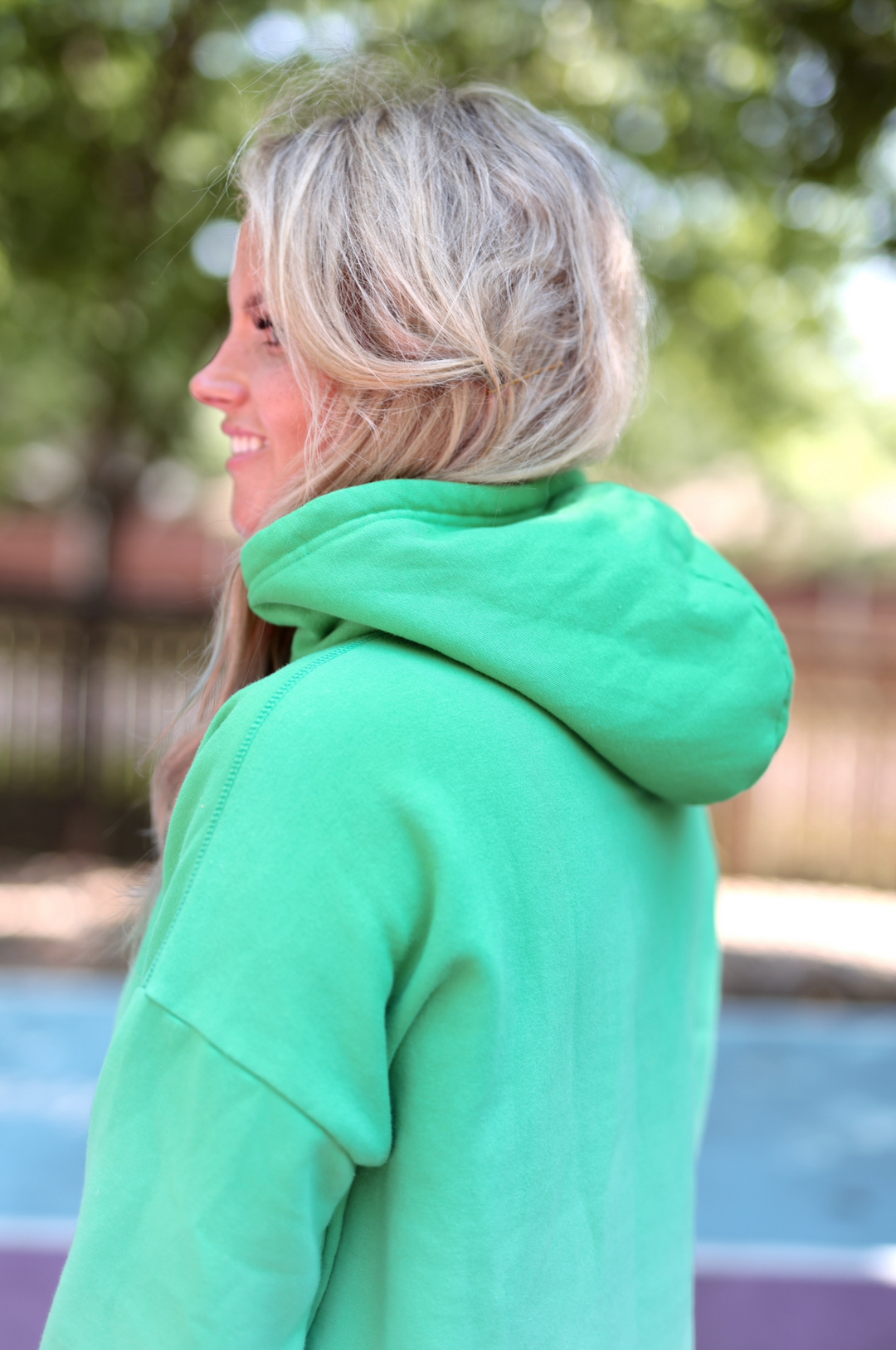 Be The Reason (Dip Dye Green) - Oversized Hoodie