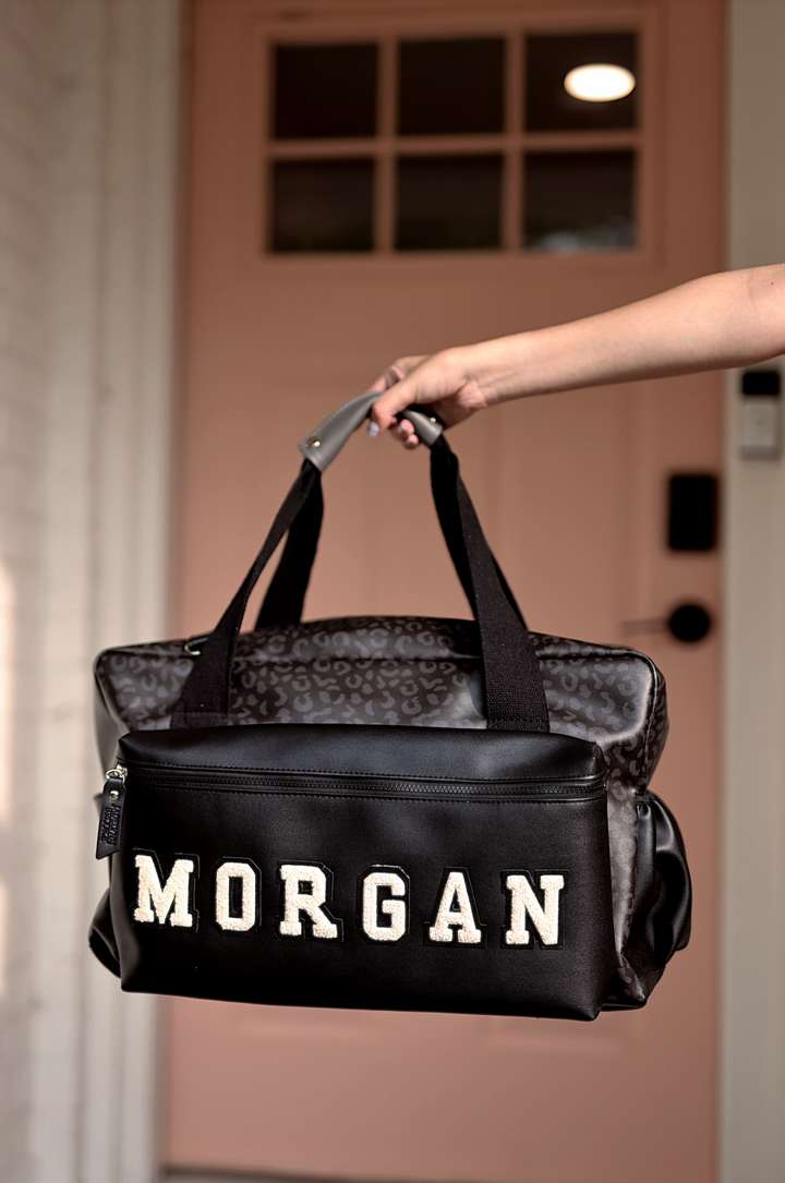 Custom Duffle Bag - Midnight Cheetah