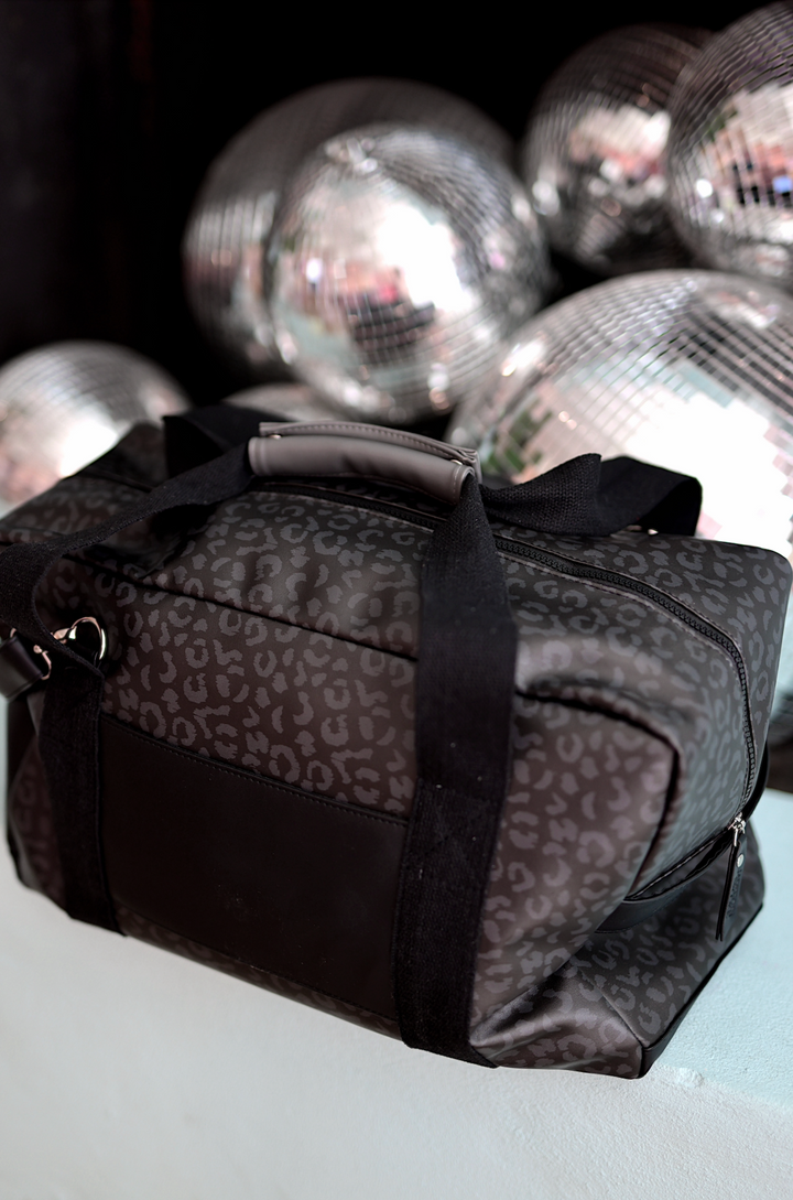 Custom Duffle Bag - Midnight Cheetah