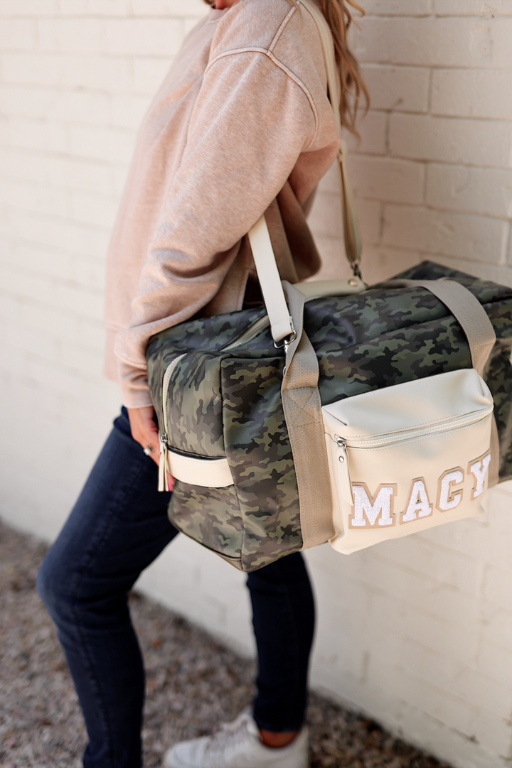Custom Duffle Bag - Hometown Camo