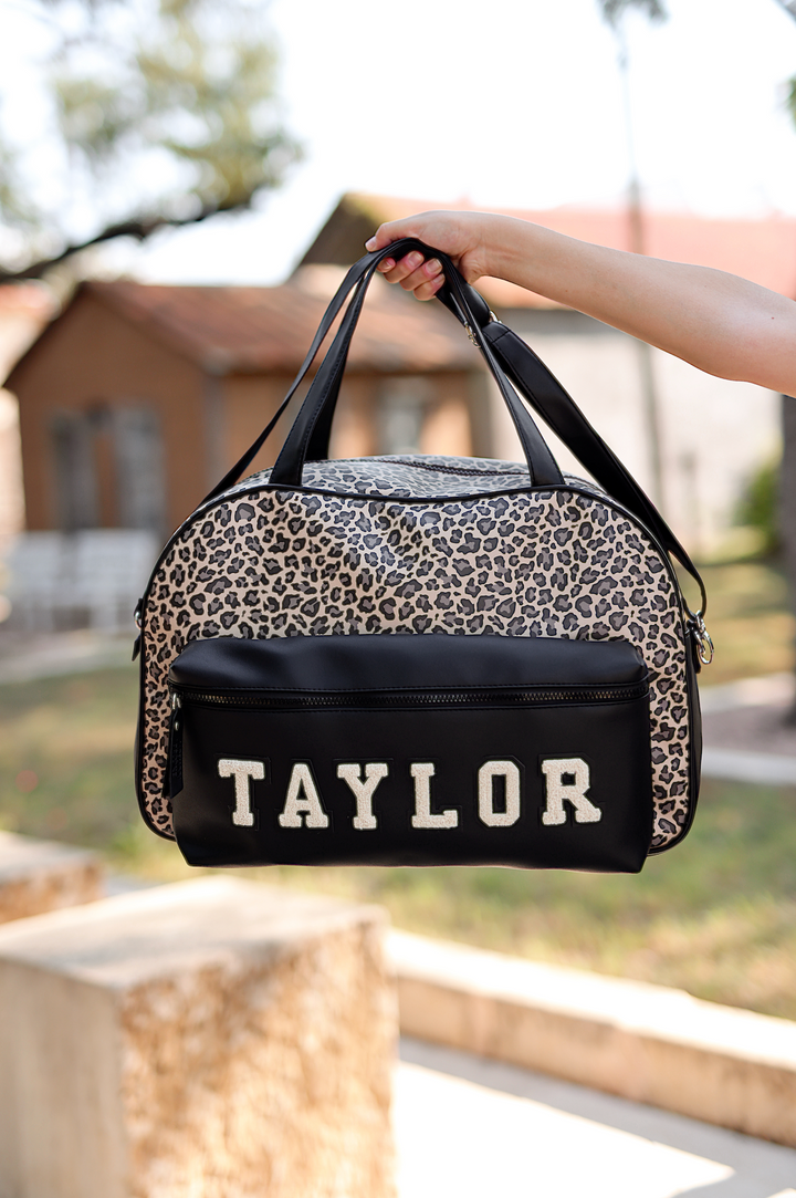 Custom Duffle Bag - Traditional Cheetah