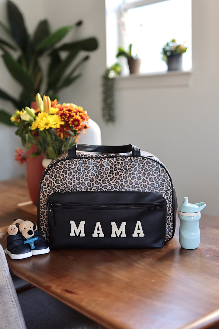 Duffle Bag MAMA - Traditional Cheetah