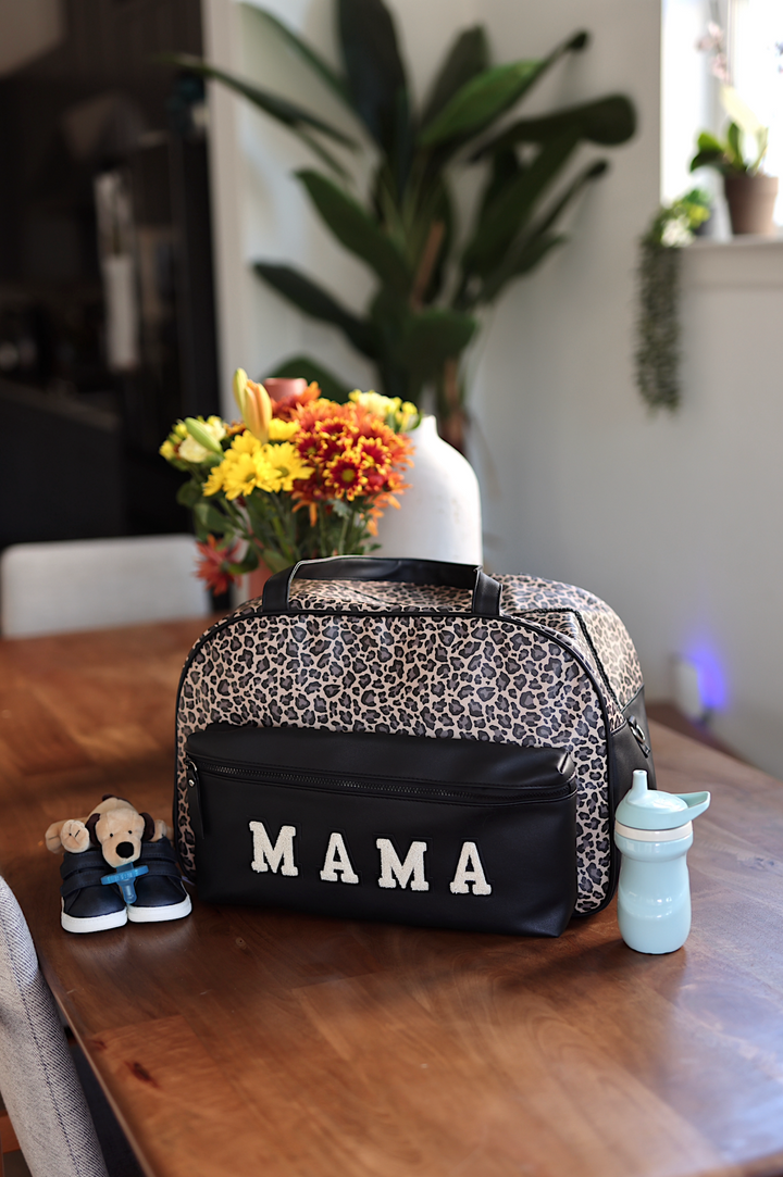 Duffle Bag MAMA - Traditional Cheetah