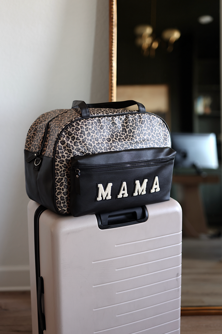 Duffle Bag MAMA - Traditional Cheetah