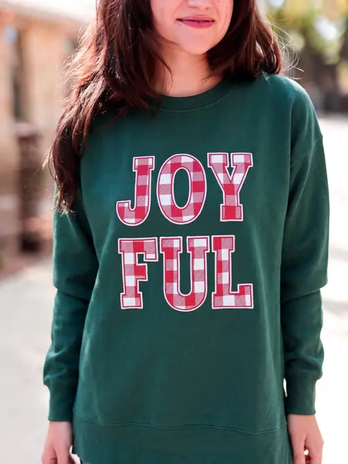 Joyful Sweatshirt - Emerald