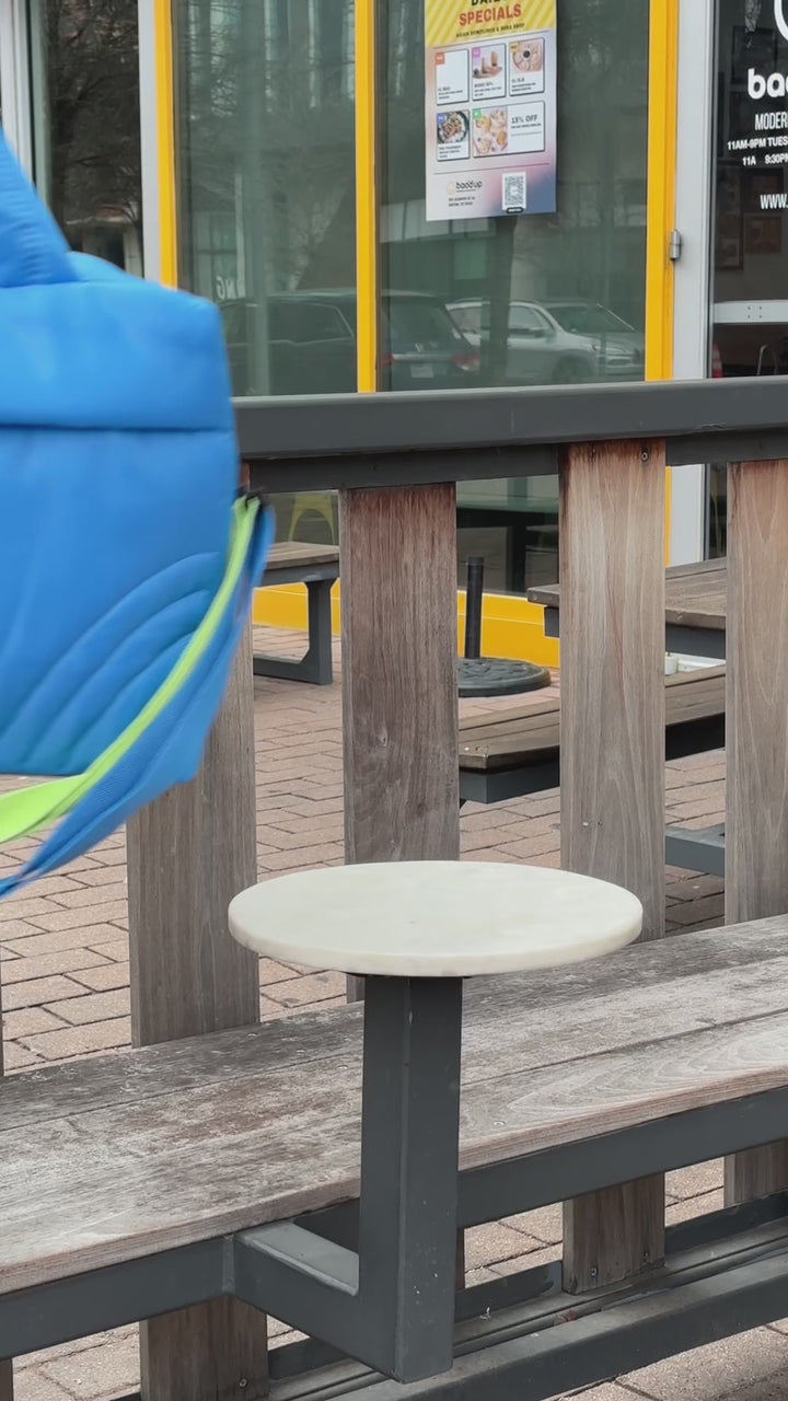 Modern Puffer Quilted Duffle -(Cobalt Blue)