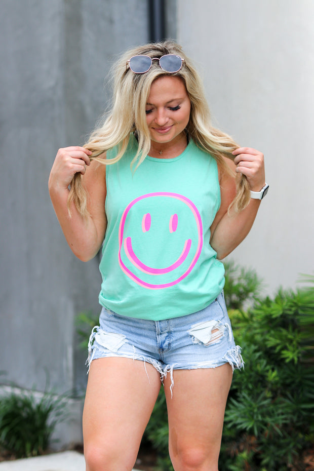 Happy (chalky mint) - Tank