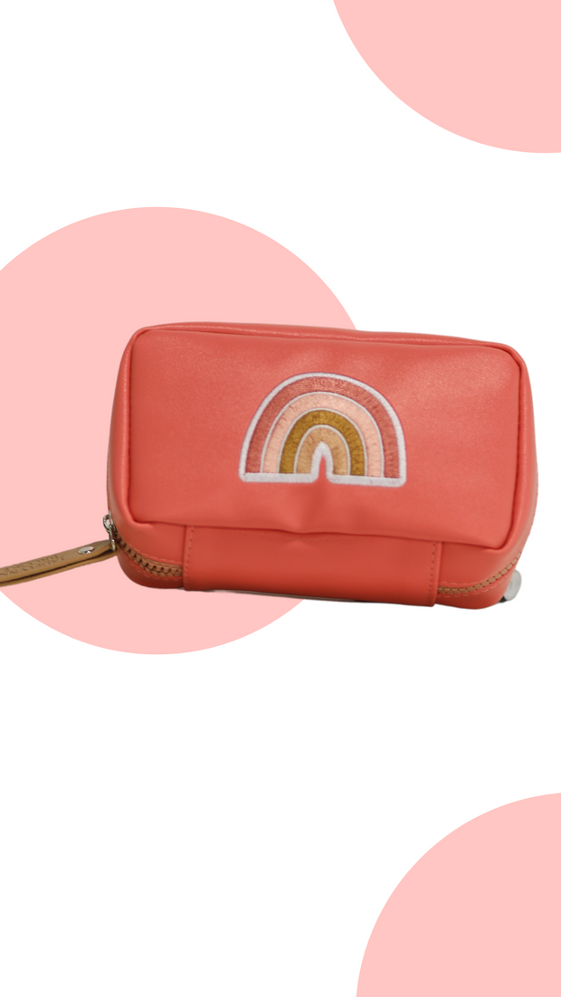 Tech Bag (Mauve) - Rainbow