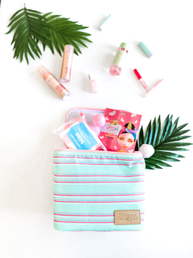 Lunch Box (Mint Stripe) - Boss Babe