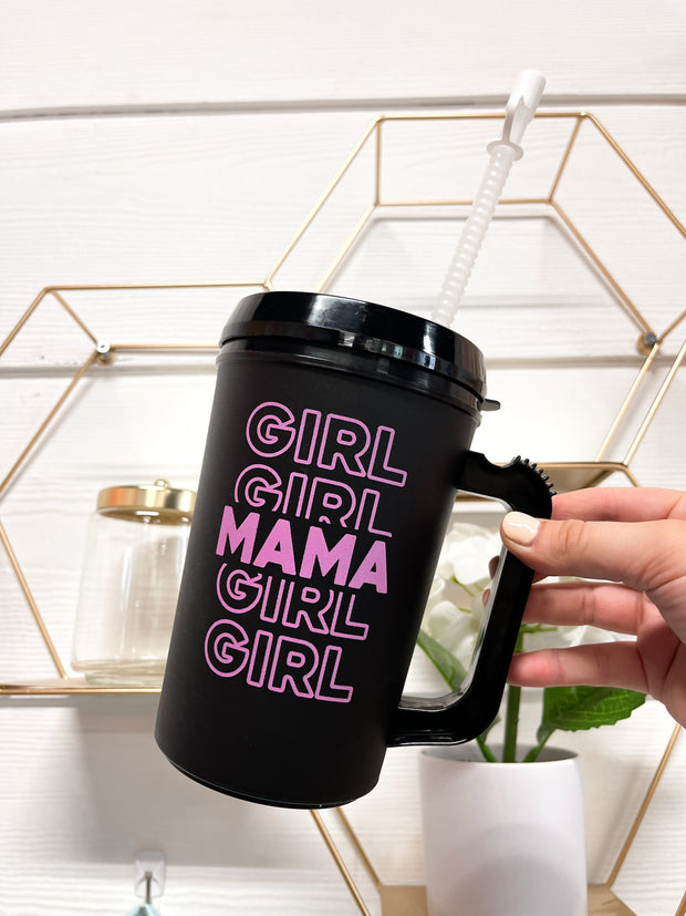 Thermo Jug - Girl Mama Repeat (Black)