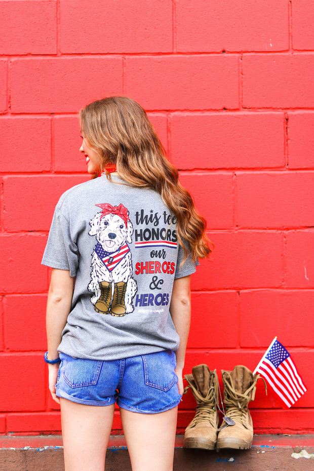 K&C - Honors Our Heroes - Cool Grey Heather