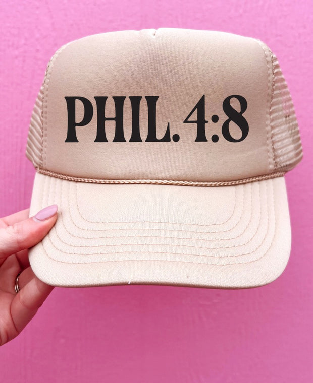 Custom Bible Verse Trucker Hat