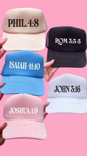 Custom Bible Verse Trucker Hat