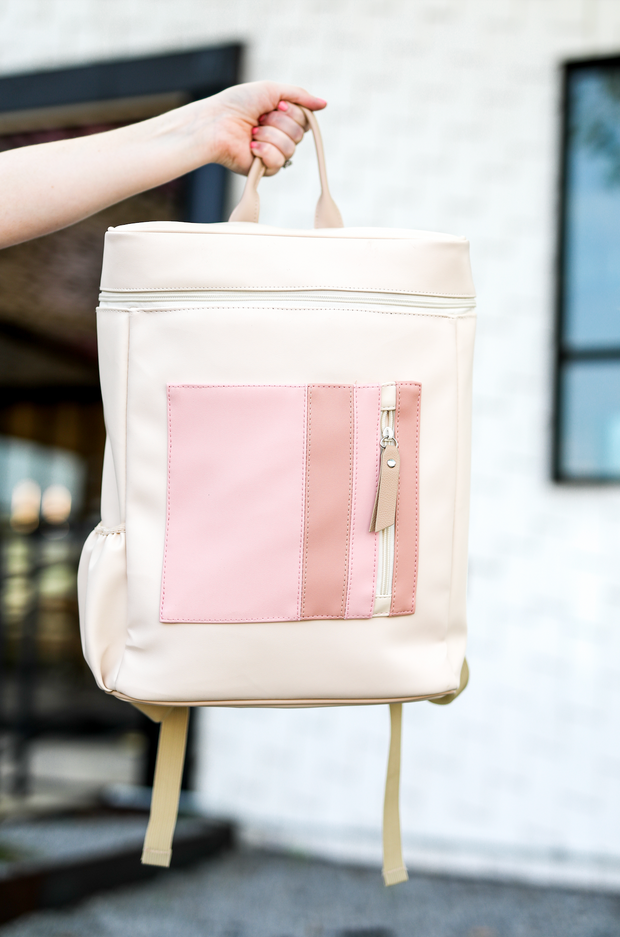 Backpack - Blaze (Cream/Mauve)