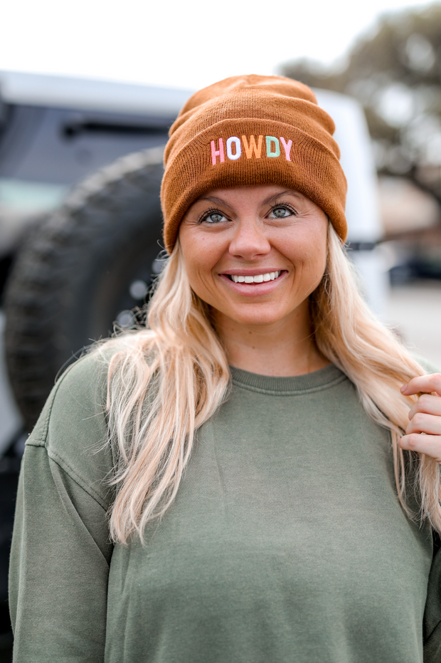 Beanie (Brown) - Howdy