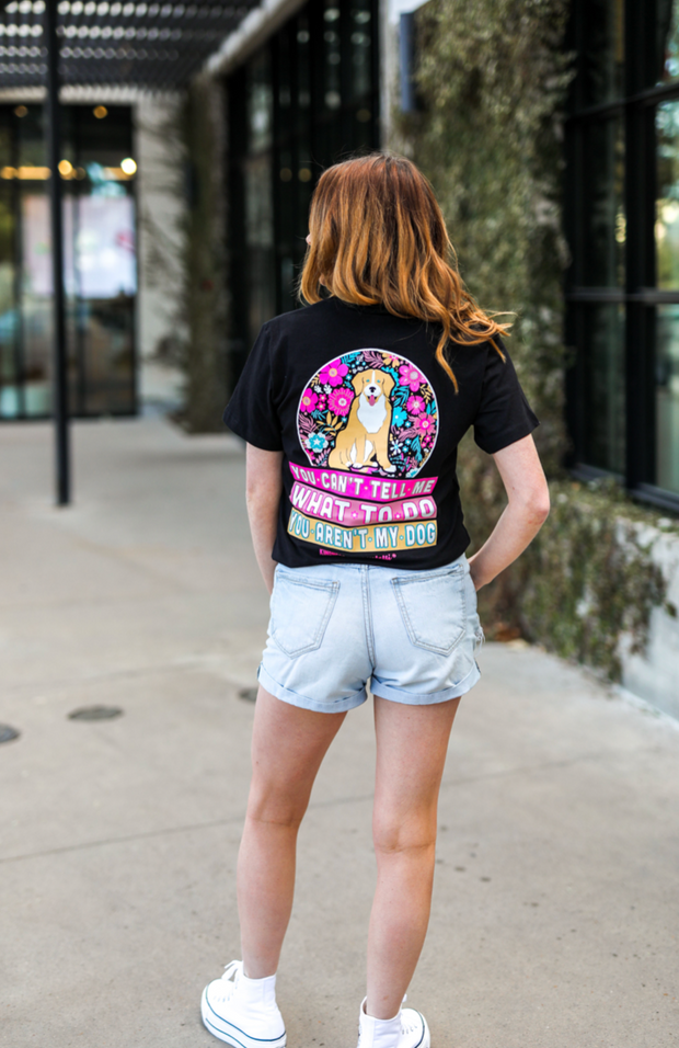 K&C - You Aren't My Dog (Black) - Short Sleeve / Crew