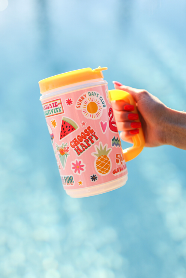 Thermo Jug - Sunny Days Club (Pink)