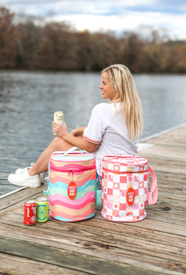 Soft Cooler - Make Waves (Coral/Turquoise)