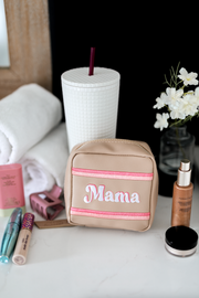 Travel Pouch (Tan) - Mama