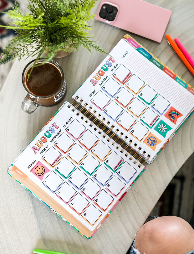 Planner (Multi Color Plant) - Live In The Moment
