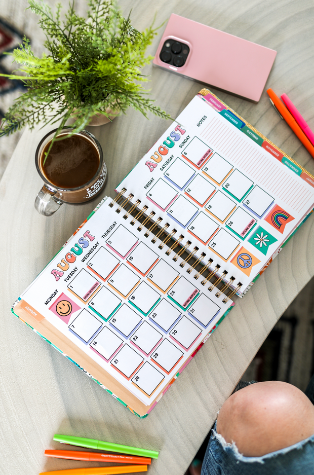 Planner (Multi Color Block) - Yay For Today