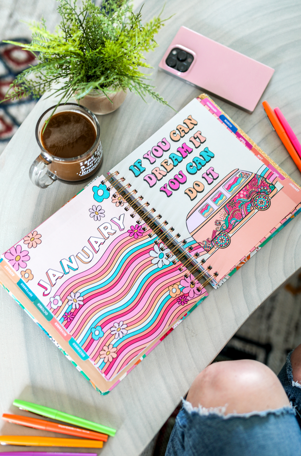 Planner (Multi Color Plant) - Live In The Moment