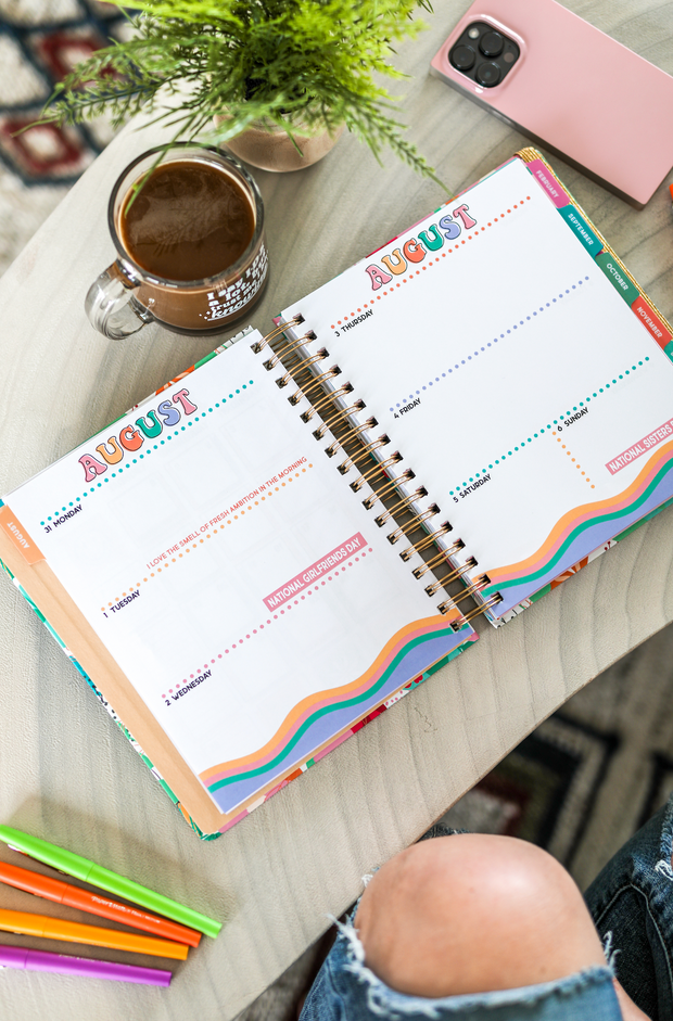 Planner (Multi Color Plant) - Live In The Moment